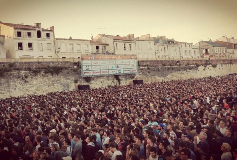 La grande scène des Francofolies 2016