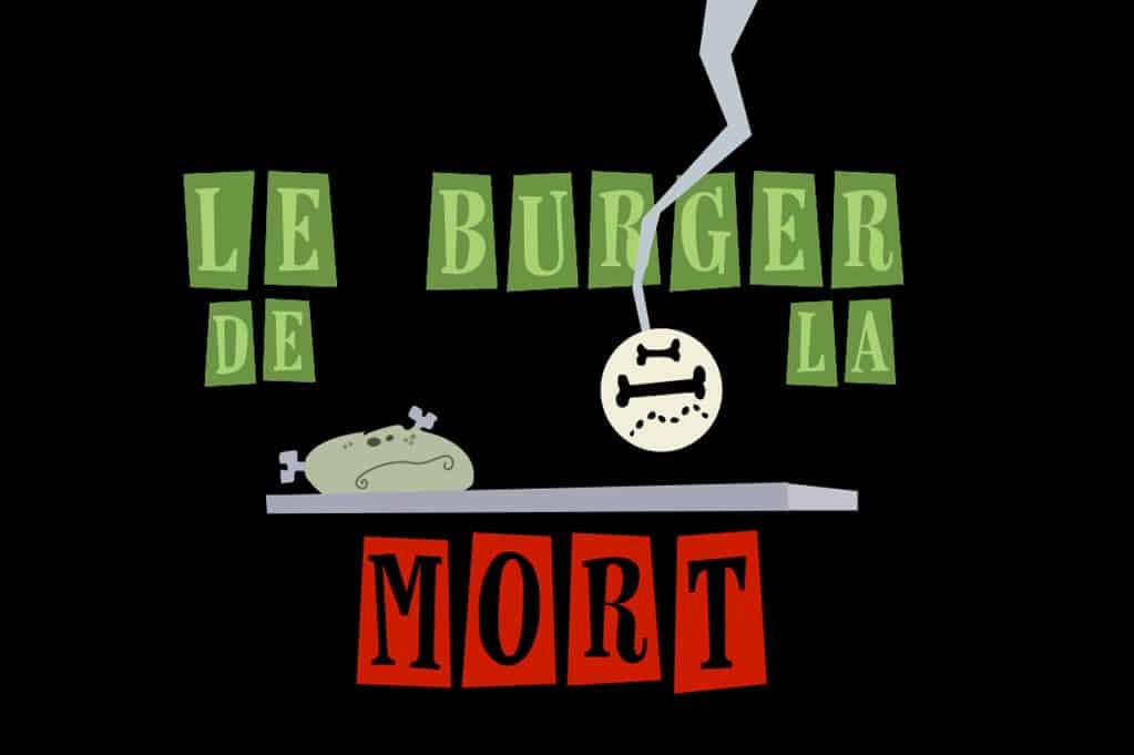 Le burger de la mort du jeu Burger Quizz