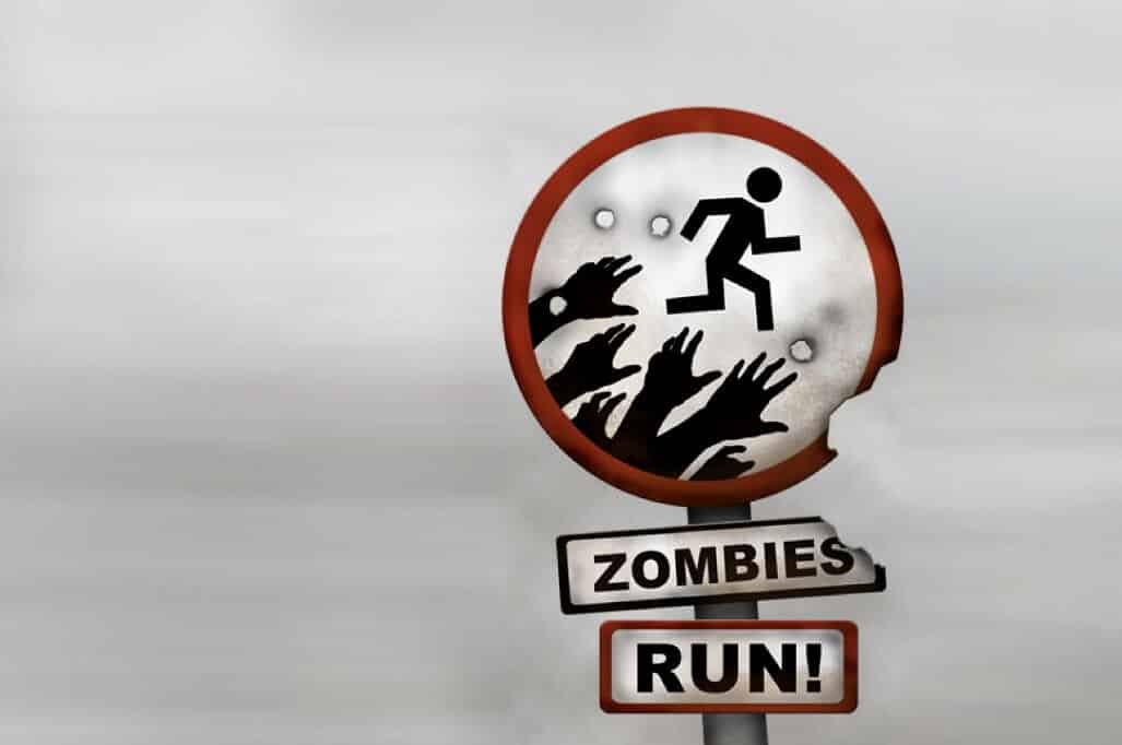 Faire son jogging avec des zombies BEJOUE