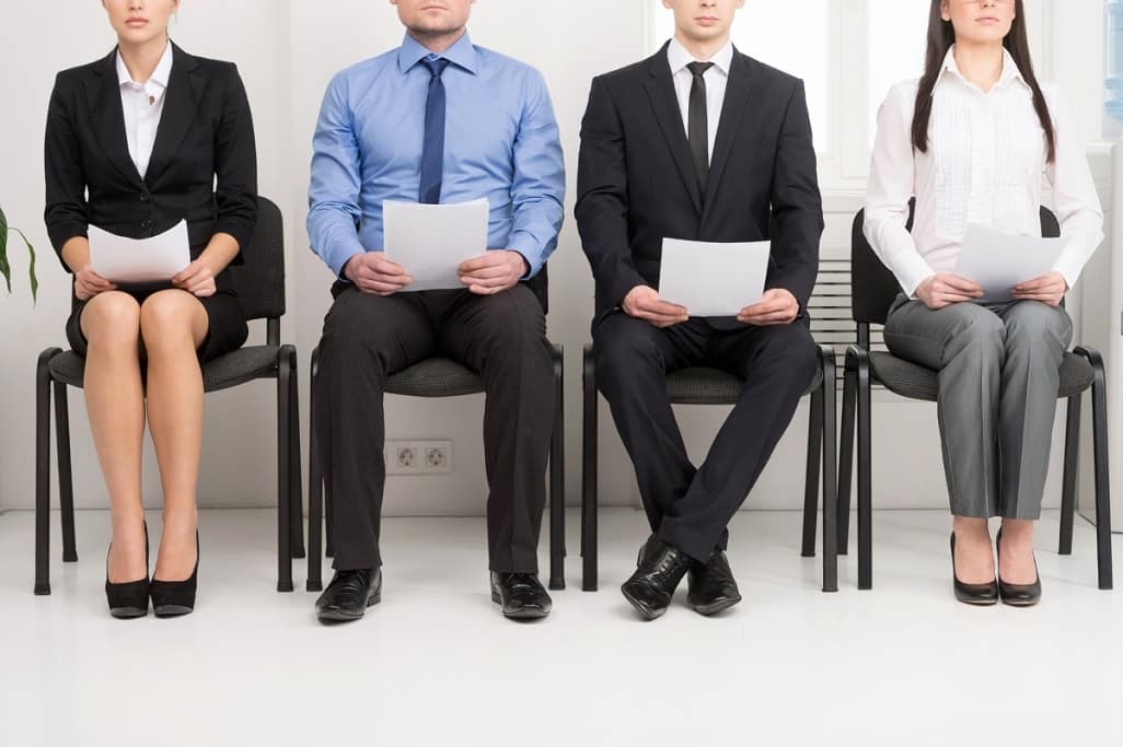 Des candidats pour un recrutement