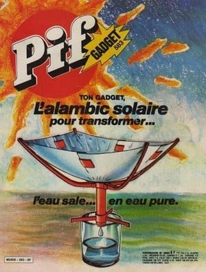 Couverture de Pif avec l'alambic solaire