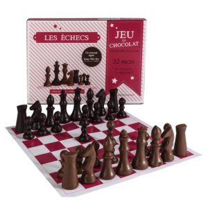 Jeu d'échec en chocolat