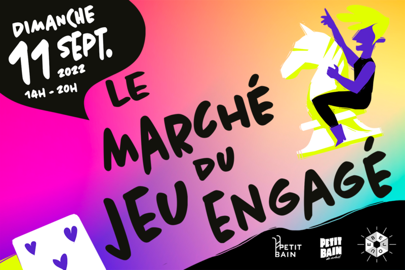 Affiche Marché du Jeu Engagé